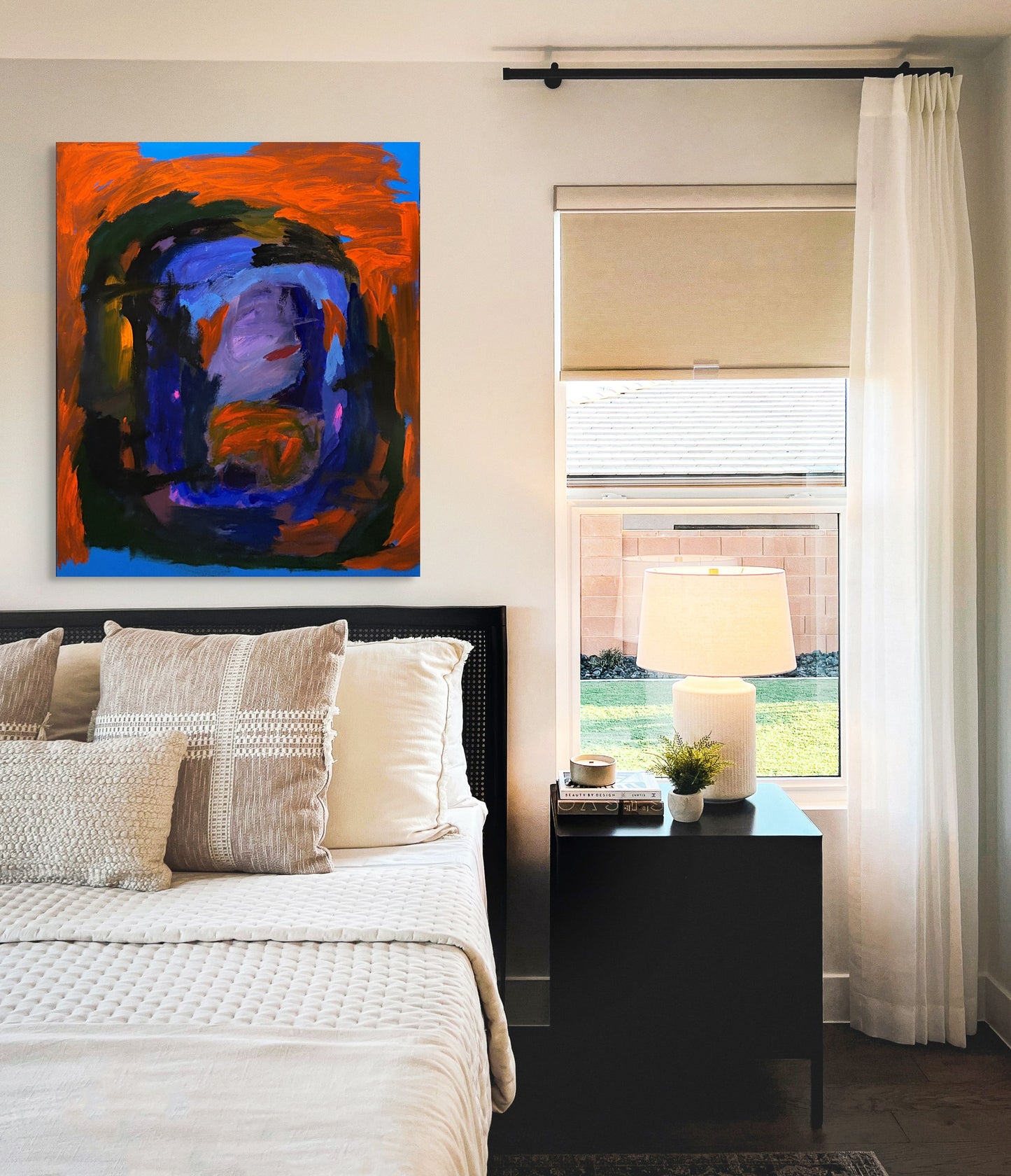 Collision of Past, Present and Future-Abstract Art