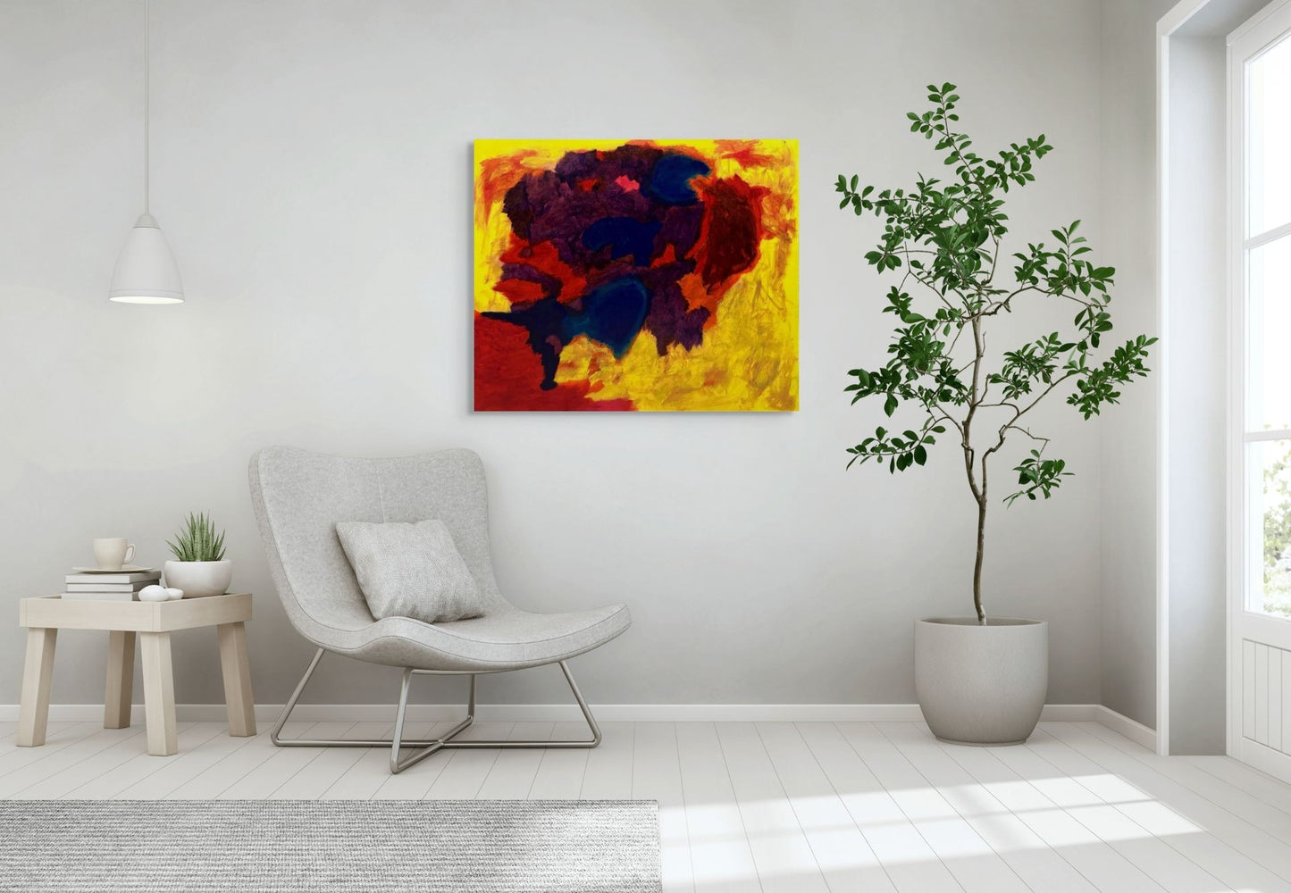 Synpatic Storm-Abstract Art